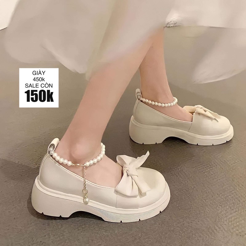 Giày búp bê nơ