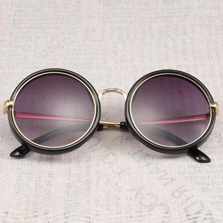 Kính mát gọng tròn bảo vệ mắt chống UV cho trẻ 6-12 tuổi