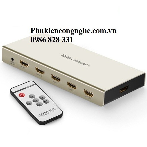 Bộ chia HDMI 5 in 1 Ugreen 40279