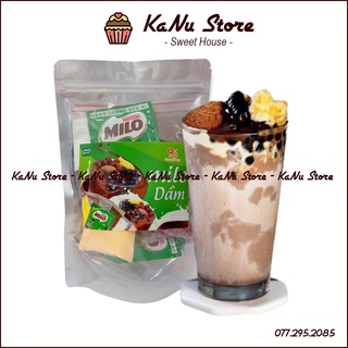 Set Nguyên Liệu nấu Milo Dầm Trân Châu Pudding 400g