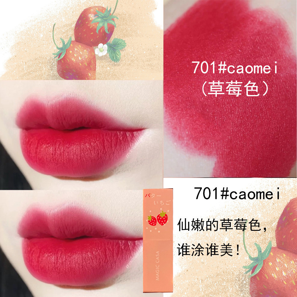 Students Matte Red Lipstick Moist Mist Face Color Lip Gloss Cosmetics | BigBuy360 - bigbuy360.vn