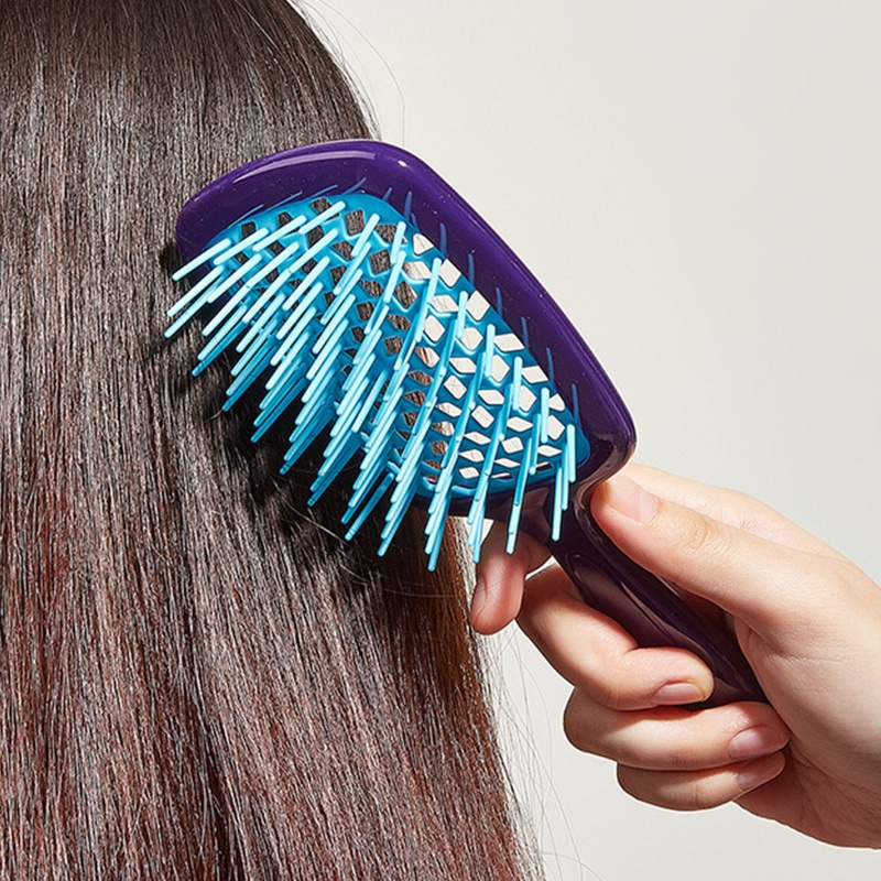 Lược Chải Tóc Mát Xa Da Đầu Răng Thưa Tiện Dụng Cho Salon