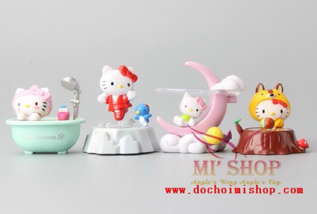 Set 8 Mô Hình KITTY ( Fullbox )