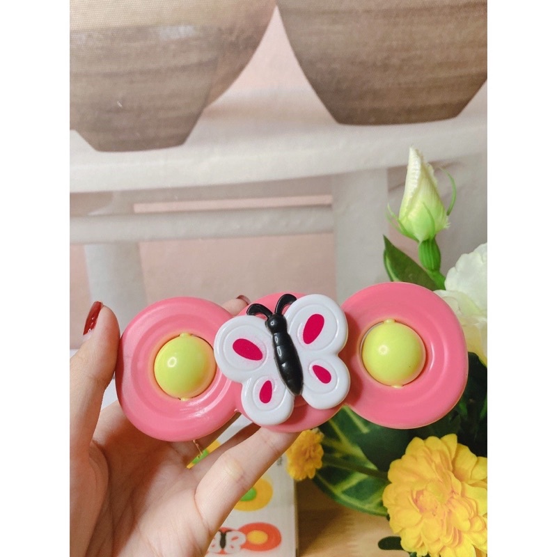 [Hàng Loại 1 - Kèm Hộp] Sét 3 Con Quay Spinner Vui Nhộn 3 Chi Tiết Có Đế Hít Chân Không