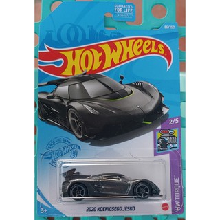 Xe mô hình tỉ lệ 1:64 Hot Wheels 2020 KOENIGSEGG JESKO ( xám đen )