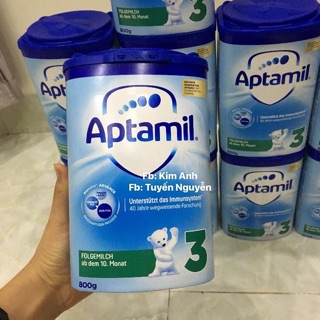 Sữa bột cho bé Aptamil Đức số 3 (800g)