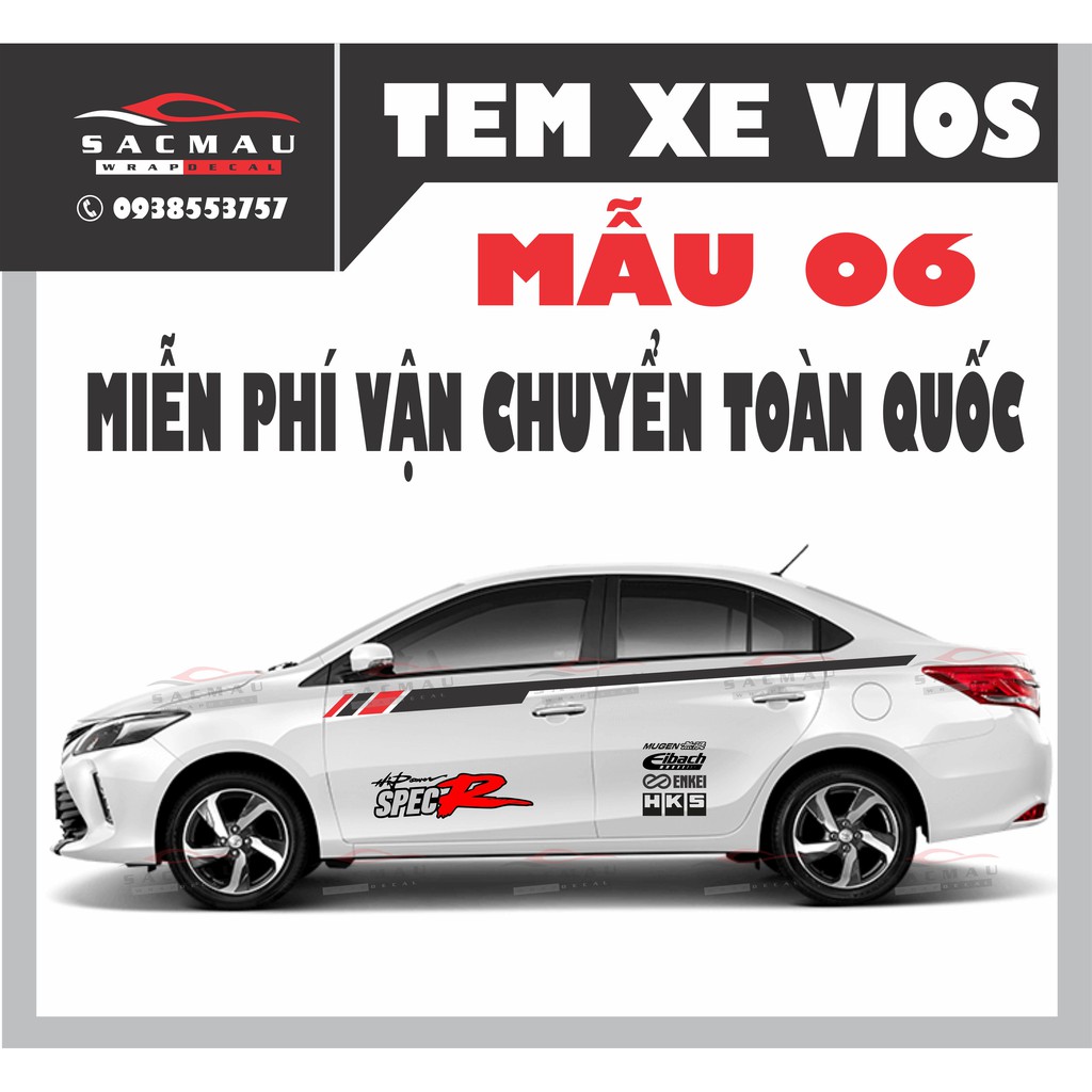 TEM XE TOYOYA VIOS
