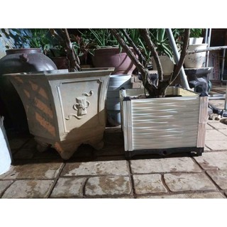 chậu lắp ghép thông minh 2 tầng 50x50x39