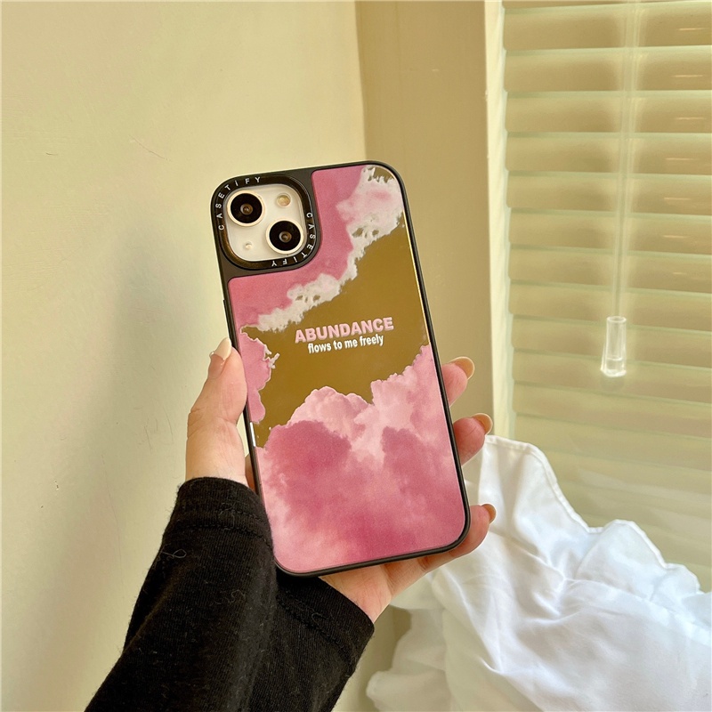 Ốp Điện Thoại Chống Sốc Có Gương Cho iphone 15 pro max 14 plus 13 mini 12 promax 11 xr x xs max 7g 7 plus se2020