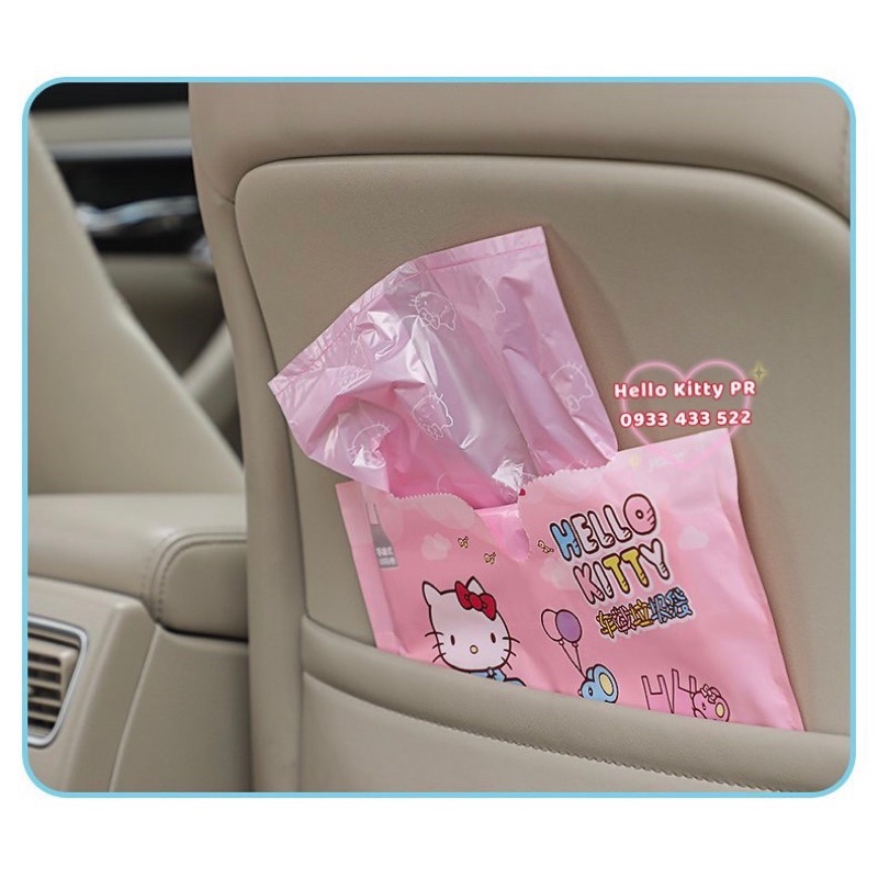 Túi đựng rác tiện lợi Hello Kitty