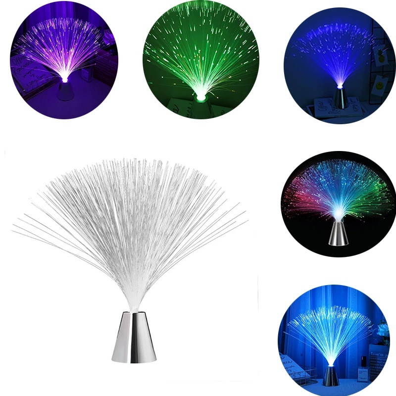 Đèn LED Sợi Quang Đổi Màu Kích Thước 33 * 8cm Trang Trí Nhà Cửa / Tiệc Cưới