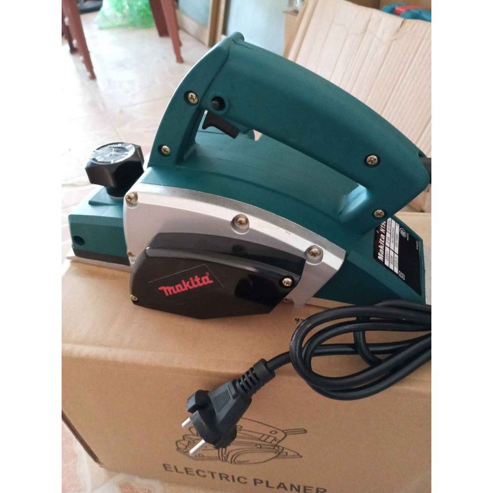 Máy bào gỗ cầm tay mini Makita Malaysia 600W đa năng dụng cụ bào gỗ tiện lợi