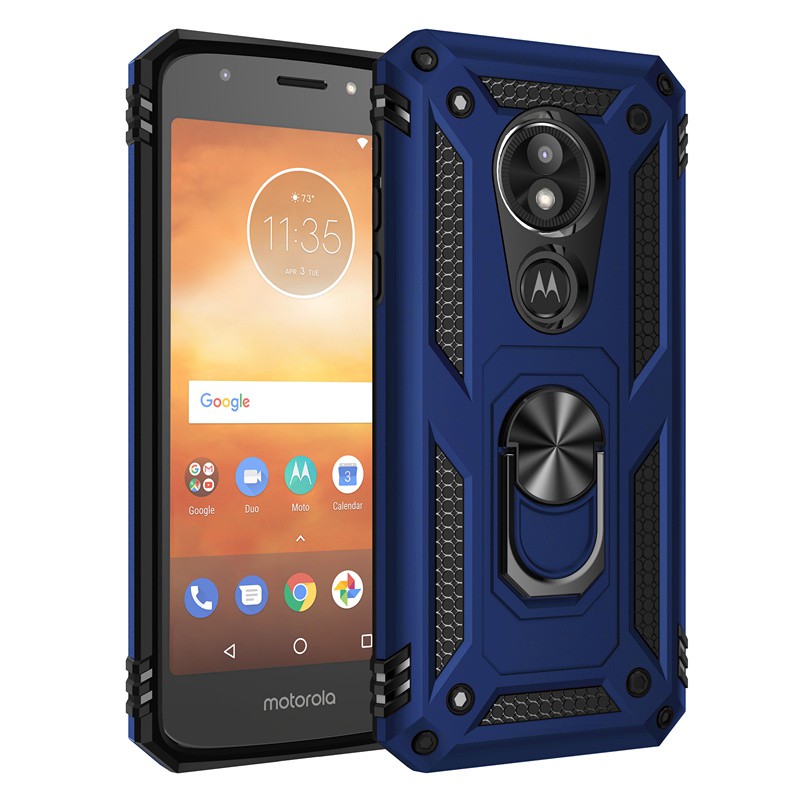 Ốp điện thoại cứng có giá đứng xoay 360 độ cho Motorola Moto E5 G6 E5Plaly G6play