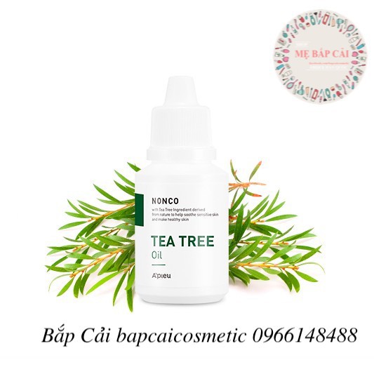 MBC Tinh dầu tea tree chấm mụn APIEU Nonco Tea Tree Oil