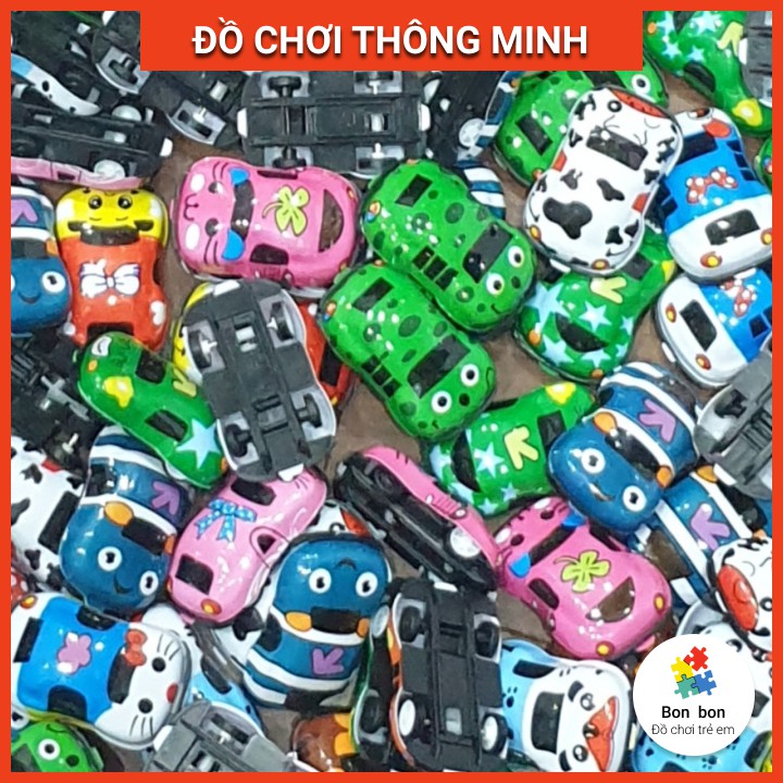 Ô tô mini vặn chạy đà nhiều màu sắc cho bé Bonkids toys