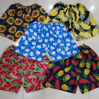 Quần đi biển, quần trái cây.(áo trắng bán riêng)