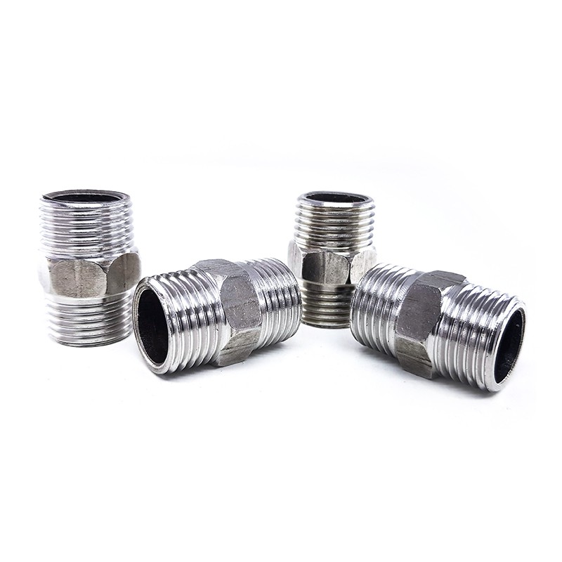 Kép Thu Ren Ngoài Richtree chất liệu Inox kiểu 3/4 1/2  và Khớp nối nhanh 2 đầu phi 21+ Tặng kèm băng tan