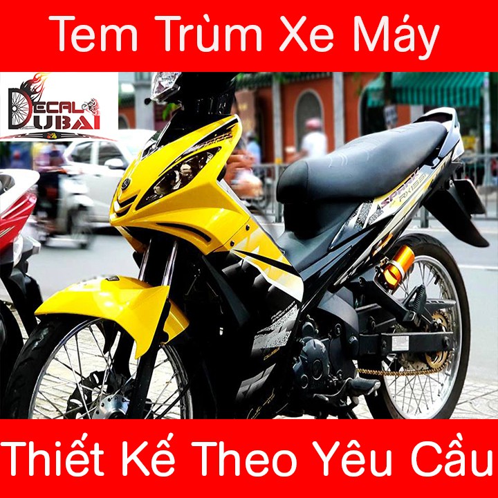 Tem Trùm Exciter 2010 Vàng Đen Spark