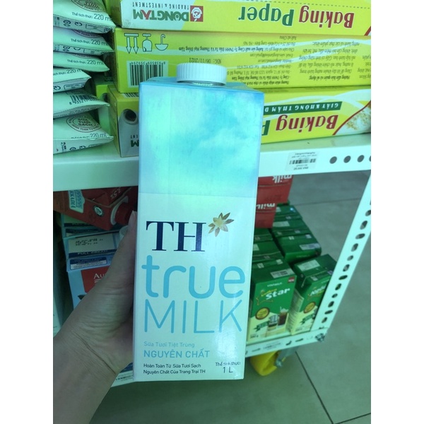 SỮA TƯƠI KHÔNG ĐƯỜNG TH truemilk 1lít