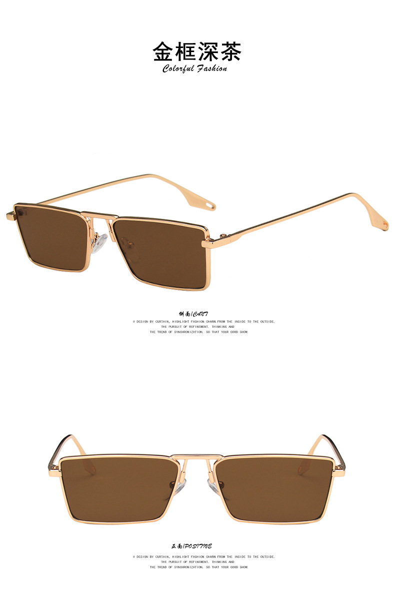 Kính Mát Gọng Chữ Nhật Màu Kẹo Ngọt Phong Cách Hàn Quốc | BigBuy360 - bigbuy360.vn