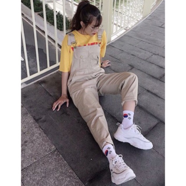 Yếm Quần Kaki Ulzzang Hàn Quốc | BigBuy360 - bigbuy360.vn