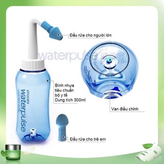 [Nhập khẩu chính hãng] Bình rửa mũi vệ sinh sạch sẽ waterpulse