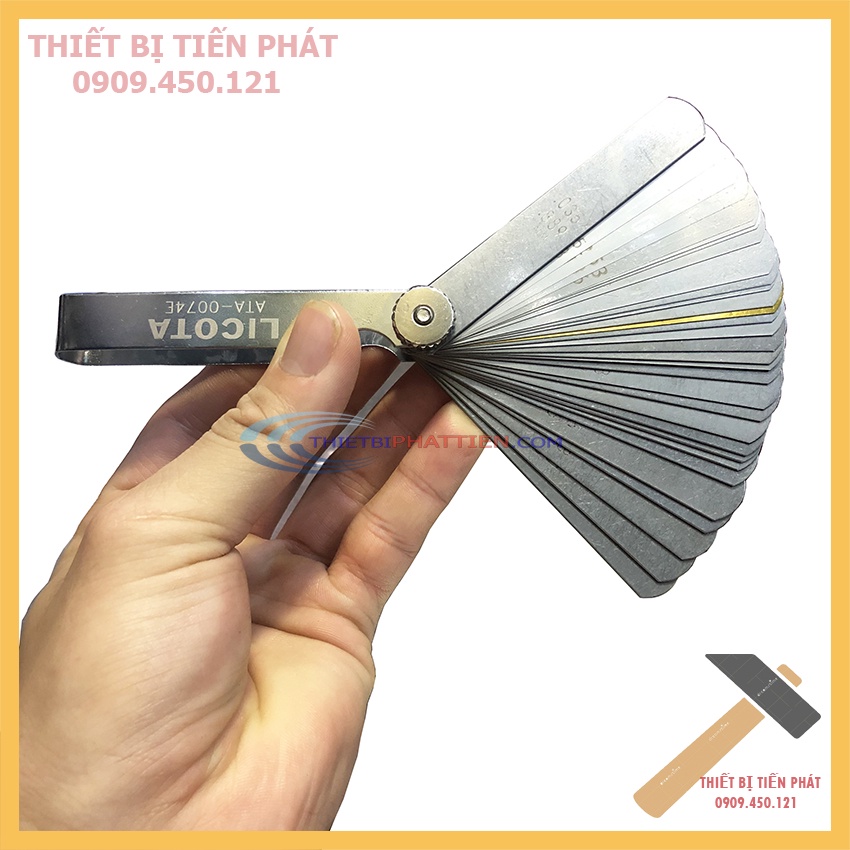 Bộ Thước Lá Canh Súp Bắp Licota - 0074D 25 Lá Và Licota 0074E 32 Lá Taiwan