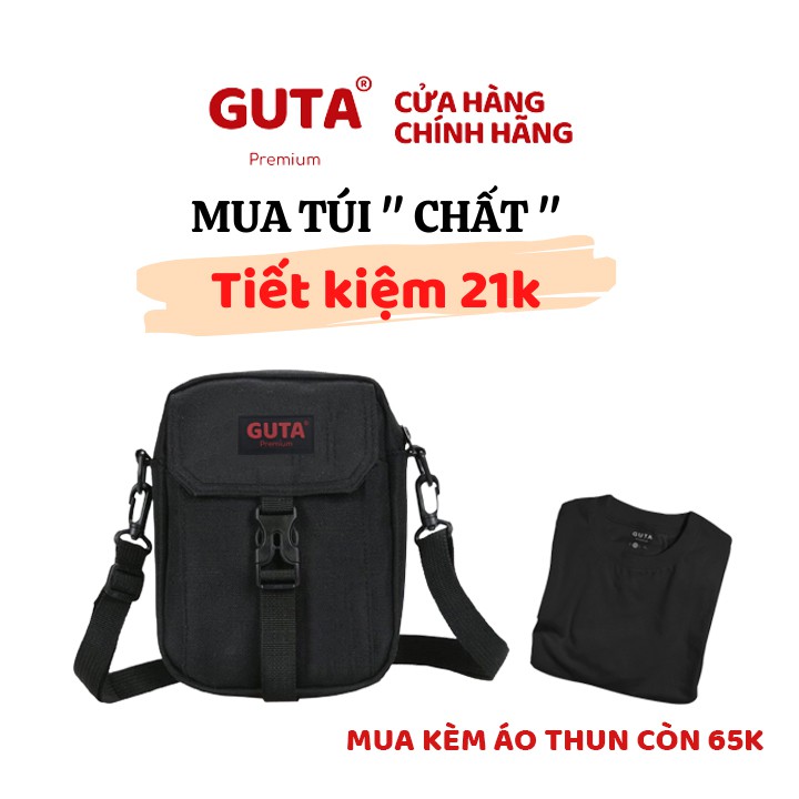 Túi Đeo Chéo Nam Nữ Minibag GUTA Thời Trang Unisex Cá Tính Chống Nước Cực Đỉnh