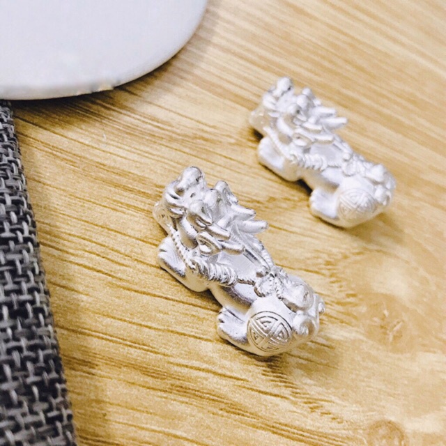 KHO SỈ  Charm Tỳ Hưu bạc mẫu đẹp - Hàng bạc tốt loại 1 cực đẹp PH307