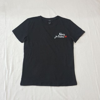 Áo thun F21  basic 100% cotton vnxk thêu chữ