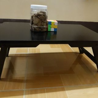Bàn trà gỗ cao su tự nhiên new hộp