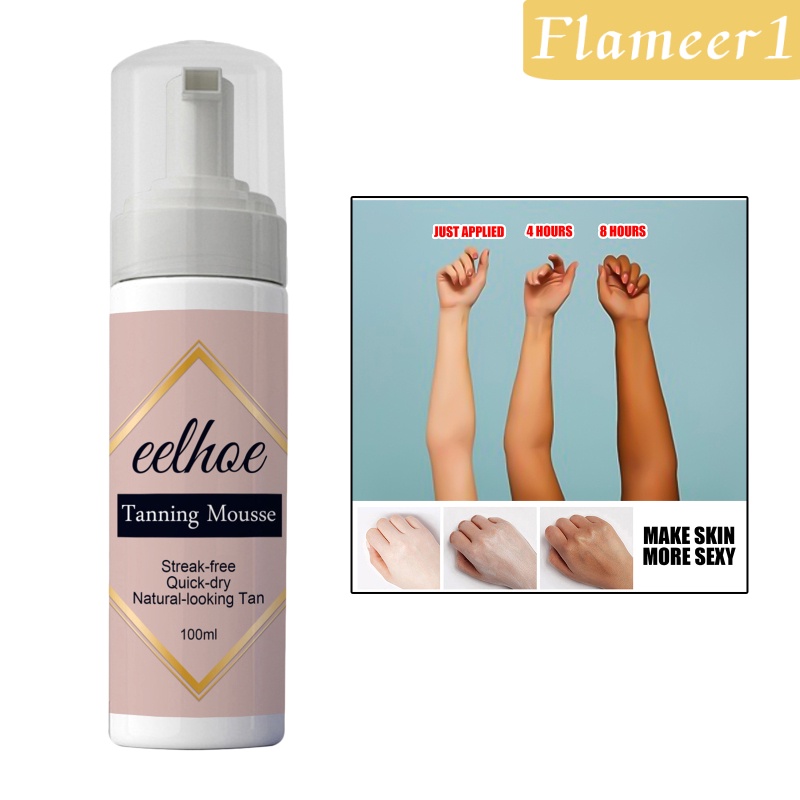 (Hàng Mới Về) Kem Nhuộm Màu Da Bánh Mật Tự Nhiên 30ml Flameer1