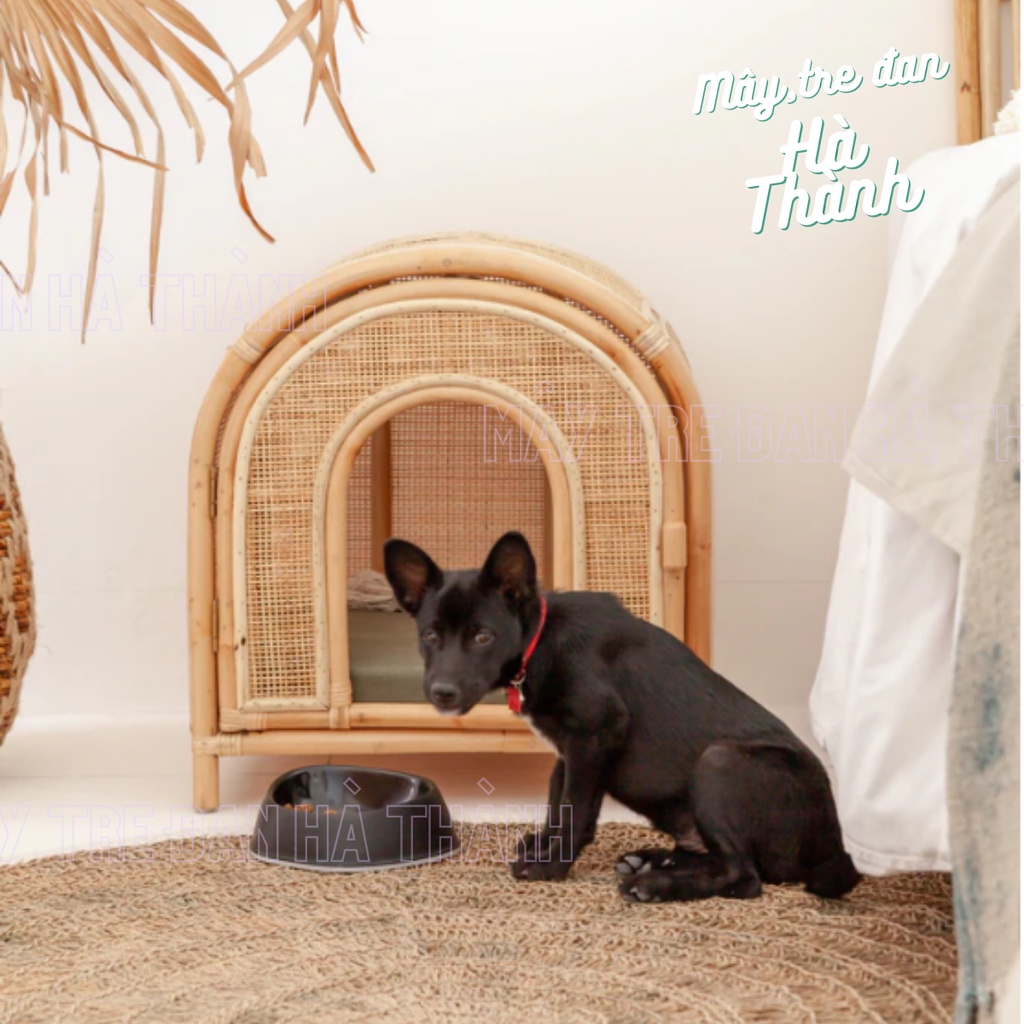 Giường mây cho thú cưng, nhà cho pet