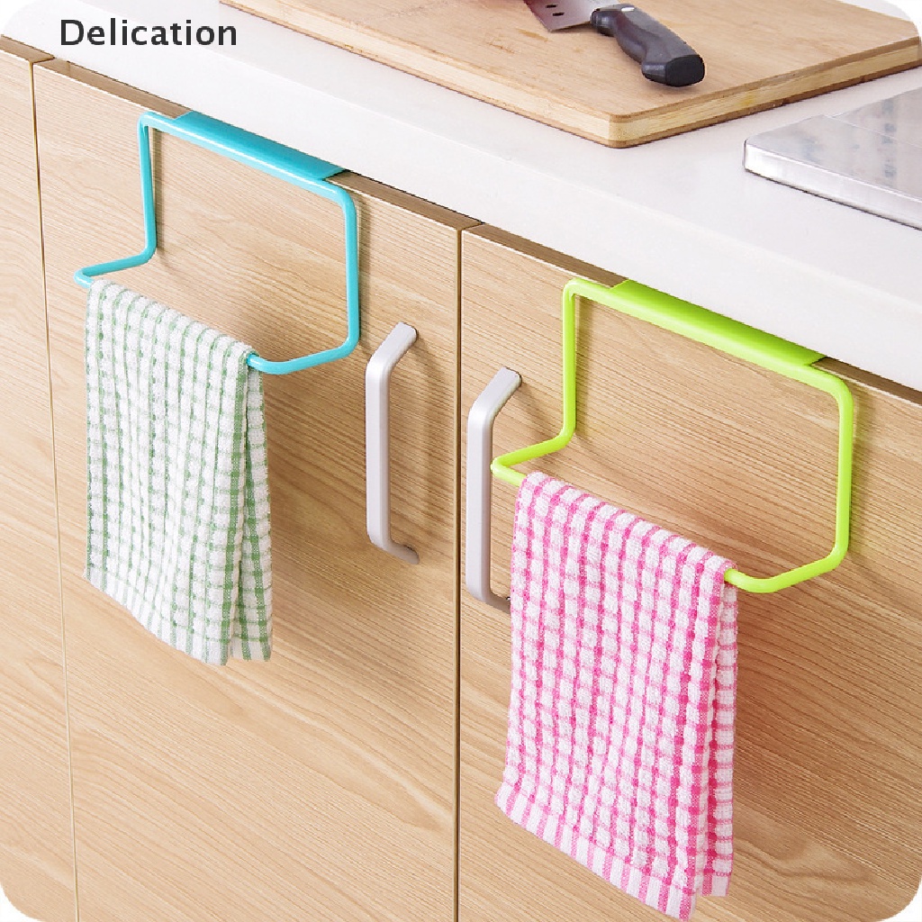 1 Giá Đỡ Treo Khăn Gắn Tủ Chén / Nhà Bếp / Phòng Tắm Tiện Lợi