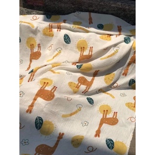 Vải xô muslin hươu