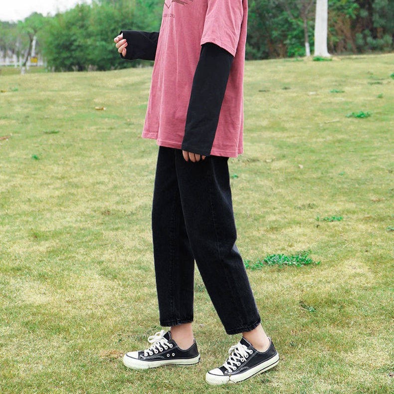 Quần jean học sinh cạp cao kiểu mới phong cách hàn quốc | | BigBuy360 - bigbuy360.vn