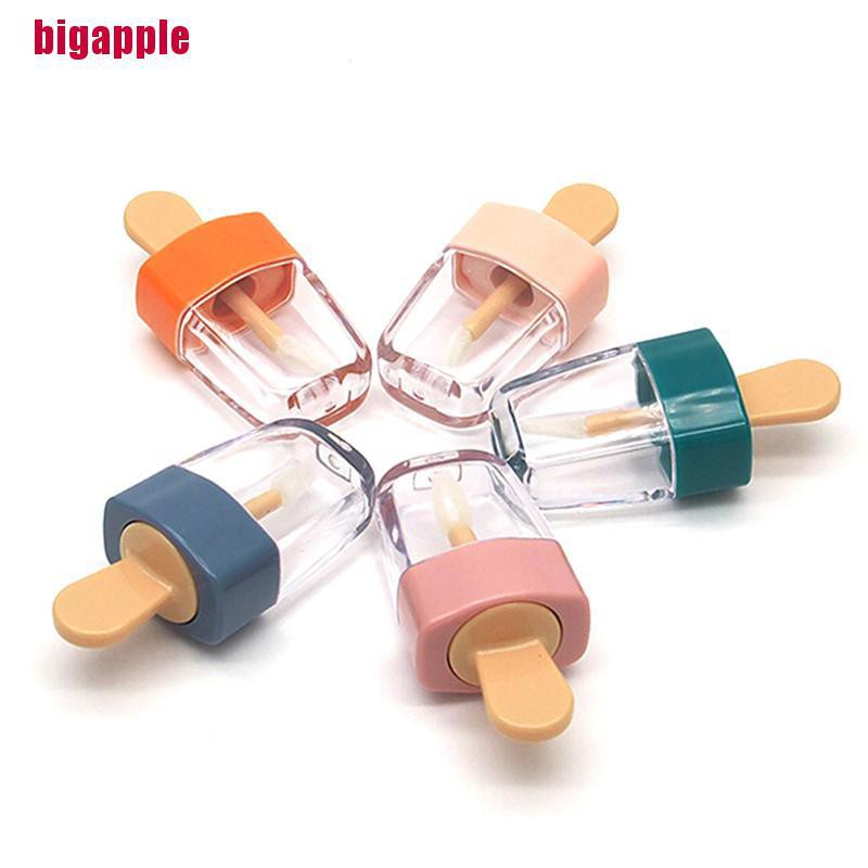 [bigapple] Ống Đựng Son Bóng Rỗng Hình Que Kem Cho Nữ