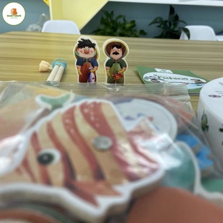 ĐỒ CHƠI BOARD GAME CÂU CÁ 4 IN 1