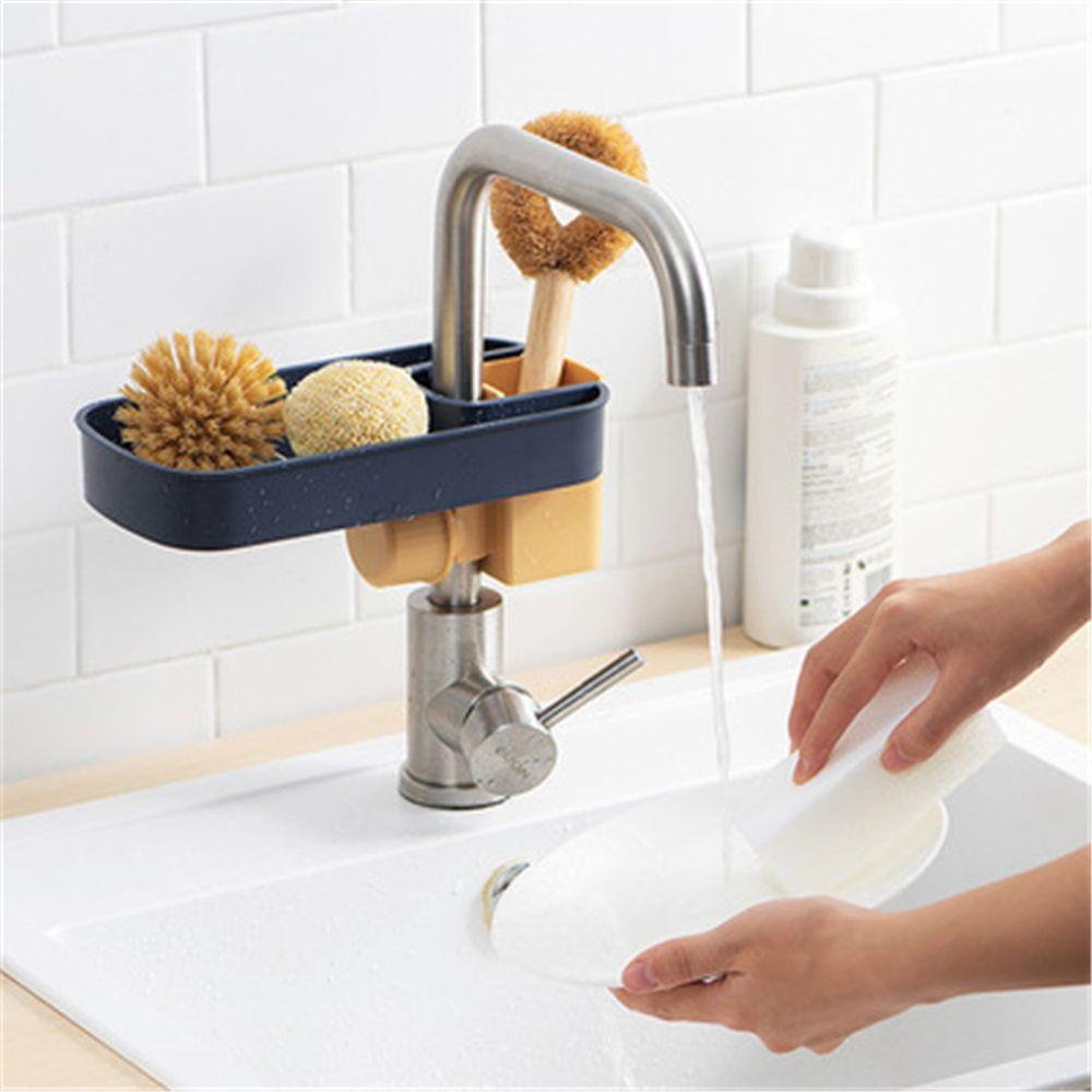 Giá Đựng Đồ Ráo Nước Gắn Vòi Nước KENT1 Tiện Dụng Cho Nhà Bếp Mẫu Mới