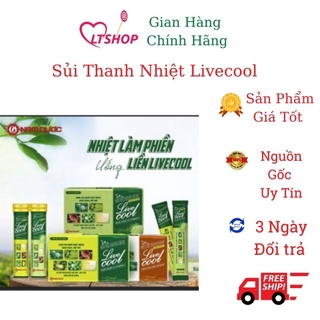 Sủi thanh nhiệt mát gan Live cool giúp hết nhiệt miệng bổ xung vitamin tăng đề kháng- LTshopp