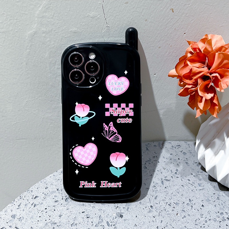 Ốp Điện Thoại Hình Bướm Cho iphone7 / 7plus / 8 / 8plus / x / xs / 11 / 12 / 13 / 14 / pro / max / plus / promax