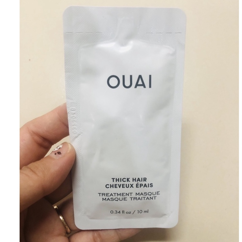 Sample mẫu thử Mặt nạ phục hồi tóc hư tổn Ouai 10ml dành cho tóc thường và tóc dày