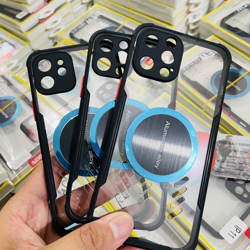 Ốp Lưng Chống Sốc Và Tản Nhiệt Cho Iphone Xs/XSM/Xr/11/11Pro/11ProMax/12/12Pro/12ProMax Chống Sốc - Tản Nhiệt - MagSafe