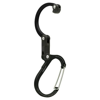 Móc khoá HEROCLIP® Medium - Stealth Black