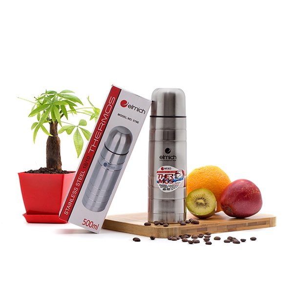 Bình giữ nhiệt nóng lạnh Elmich 750ml EL-5197, phích nước inox 304