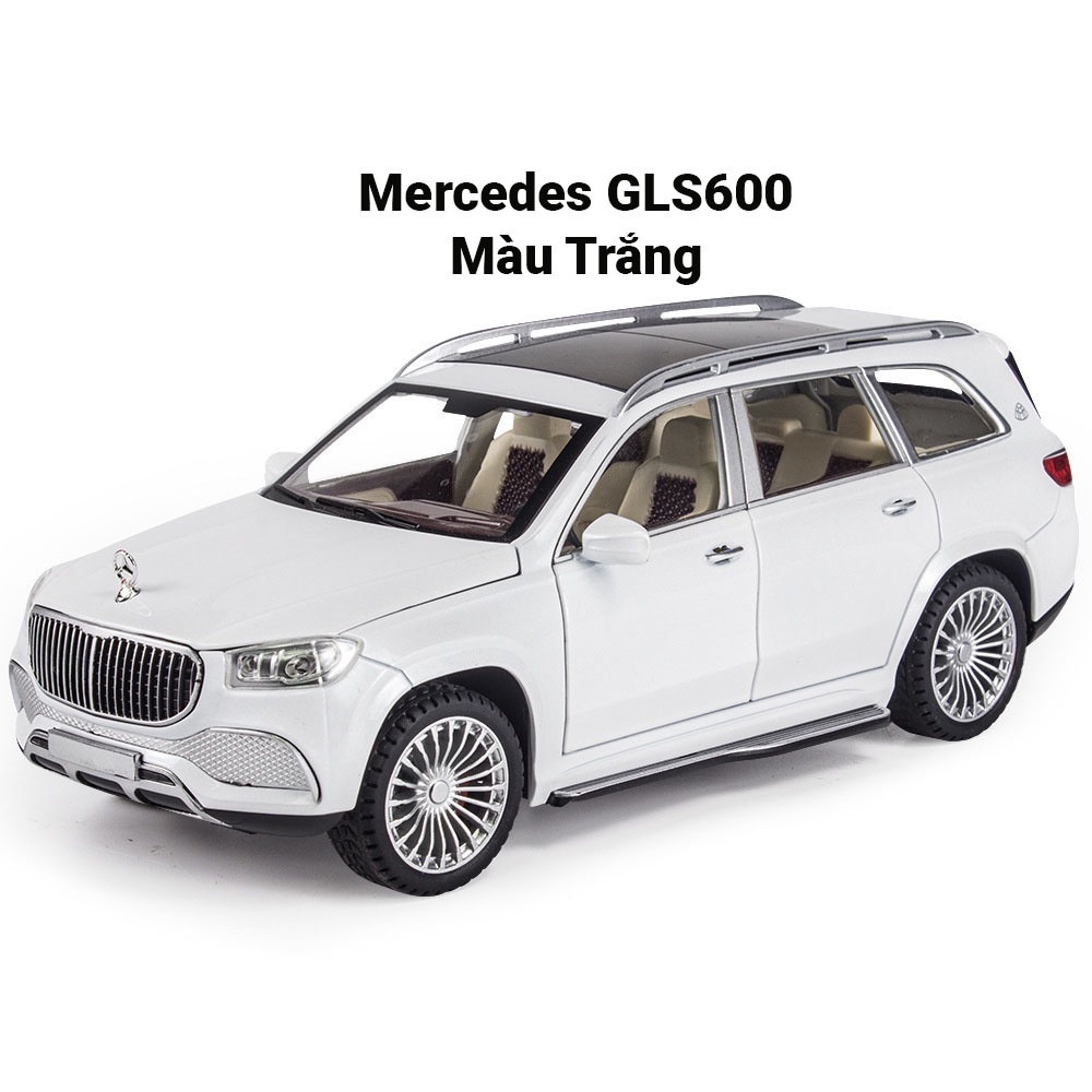 Xe mô hình Mercedes GLS600 tỉ lệ 1:24 hãng Chimei chất liệu kim loại
