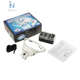 Kính Lúp Đội Đầu Có Đèn Led