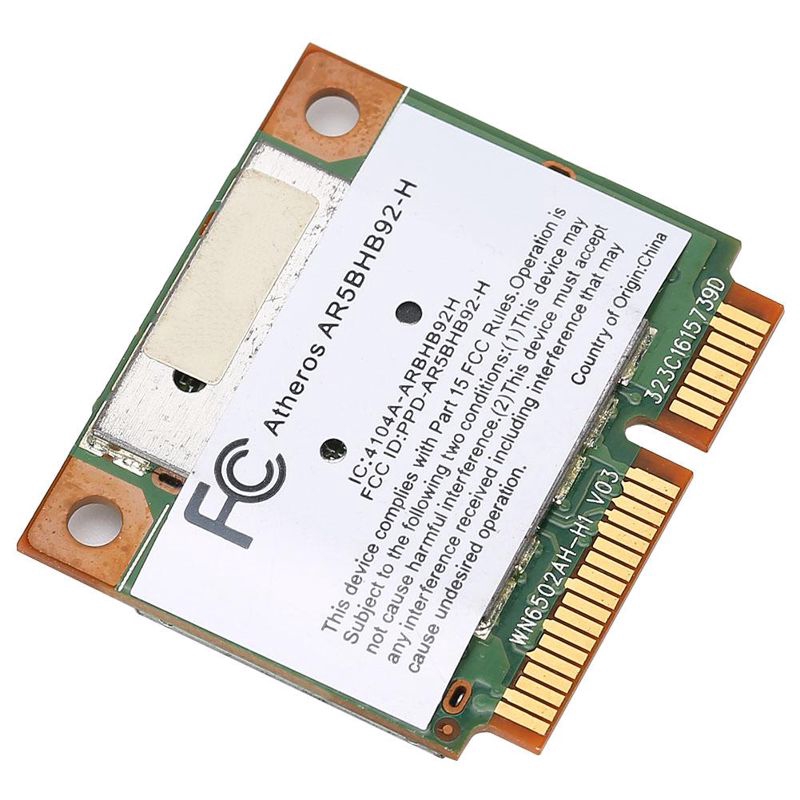 Card Wifi Mini Pci-E 2.4 / 5g 300m 802.11a / B / G / N Cho Laptop Pc