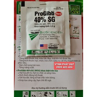 Phân Bón Lá Cao Cấp PROGIB 40%SG