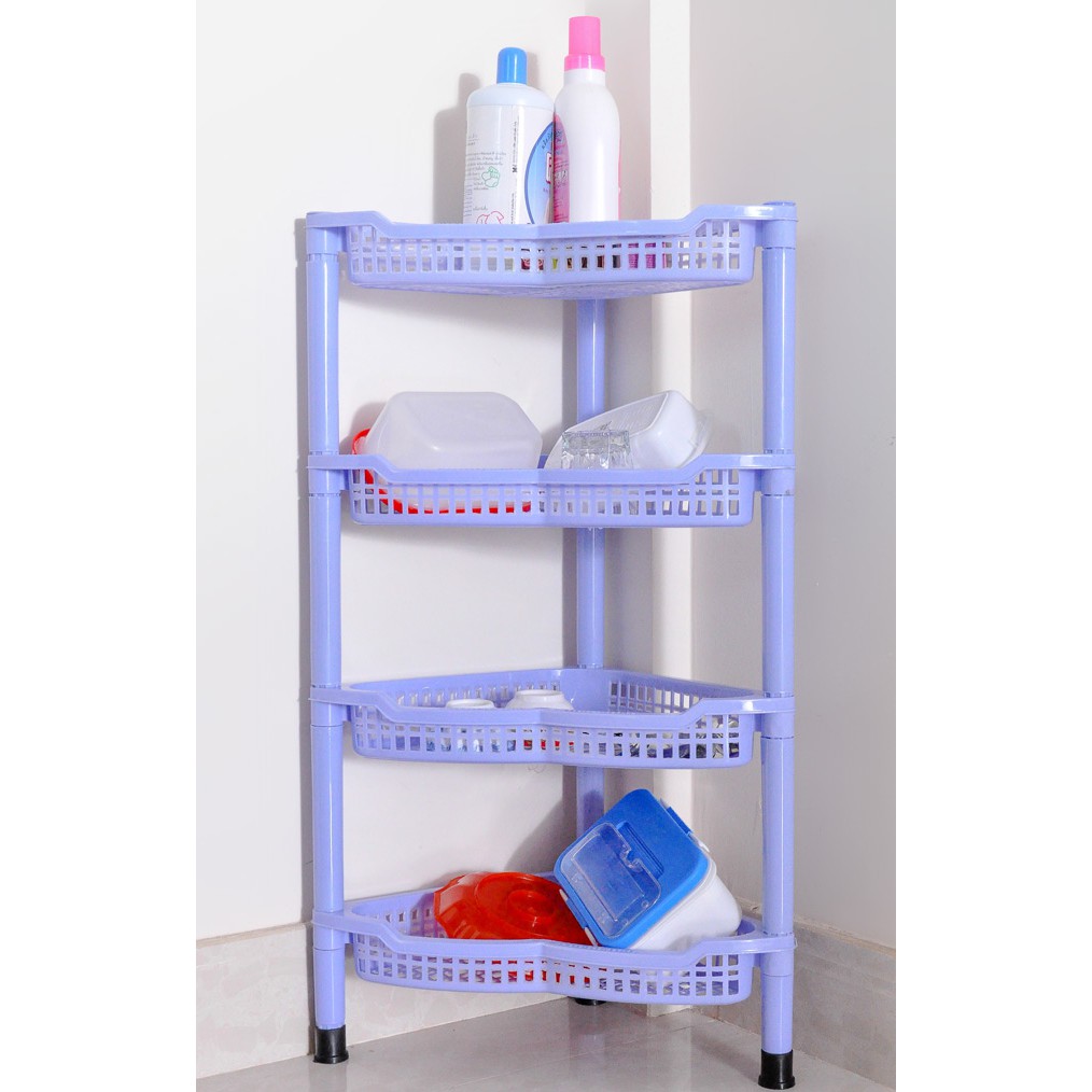 Kệ tam giác 4 tầng Hiệp Thành Plastic-316/4 (4 tầng): 49.0 x 3.50 x H 85.cm